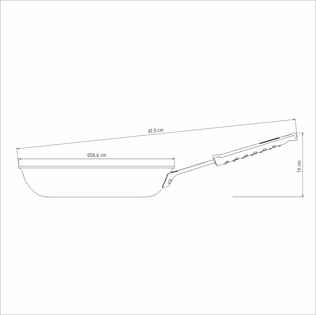 Tramontina Professional 10-Inch Non Stick Frying Pan