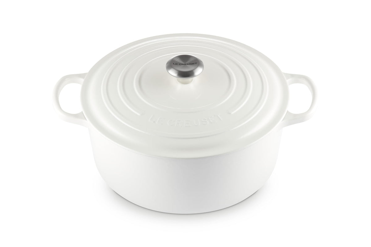 Le Creuset Enameled Cast Iron Round Dutch Oven, 7.25 qt., Flame