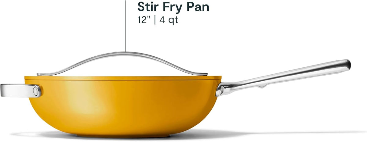 Caraway 12" Non-Stick Ceramic-Coated Stir Fry Pan