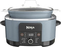 Ninja Foodi PossibleCooker PRO Plus with 11-in-1 Smart Cook System, Thermal Surround Technology, Powerful 1400-Watt Base, Oven safe up to 500º F - White (Renewed)