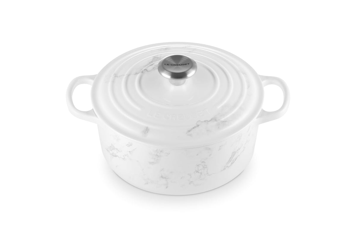 Le Creuset Enameled Cast Iron Round Dutch Oven, 5.5 qt., Flame