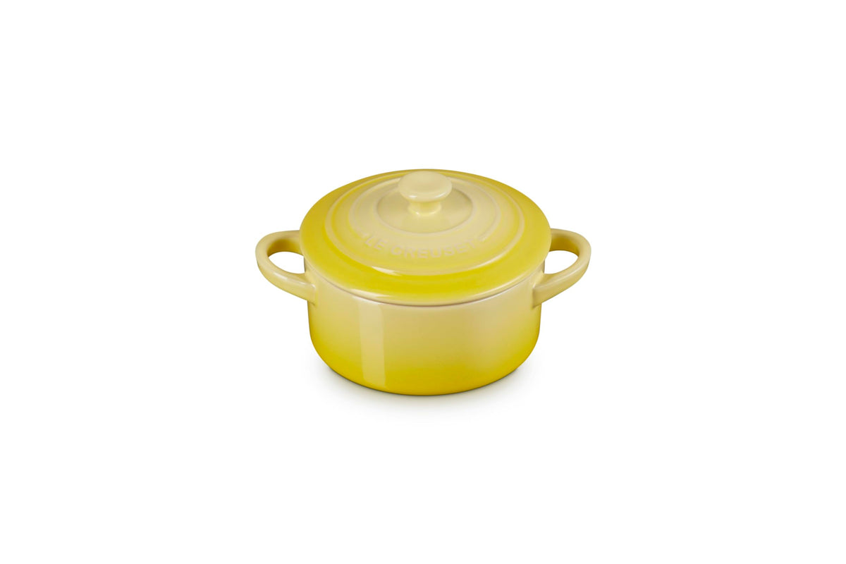 Le Creuset Stoneware Mini Round Cocotte, 8 oz., Flame