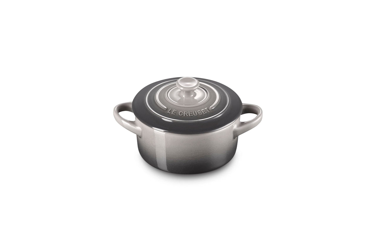 Le Creuset Stoneware Mini Round Cocotte, 8 oz., Flame