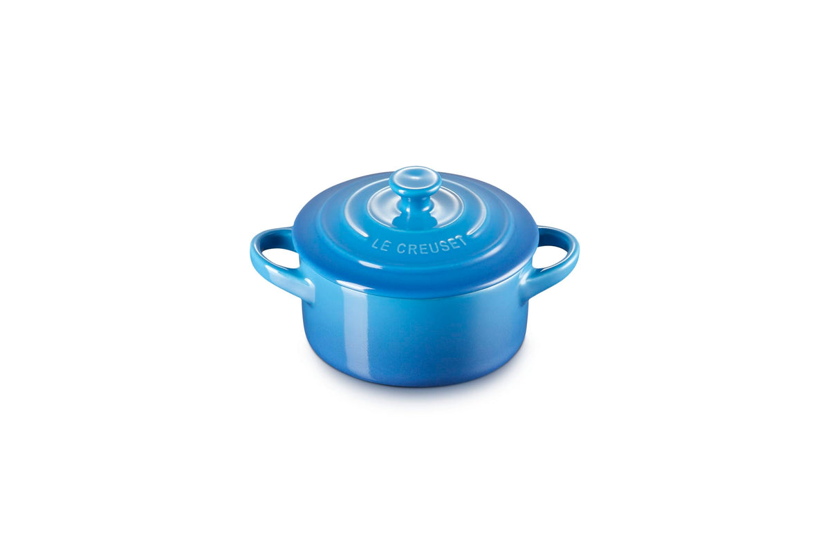 Le Creuset Stoneware Mini Round Cocotte, 8 oz., Flame