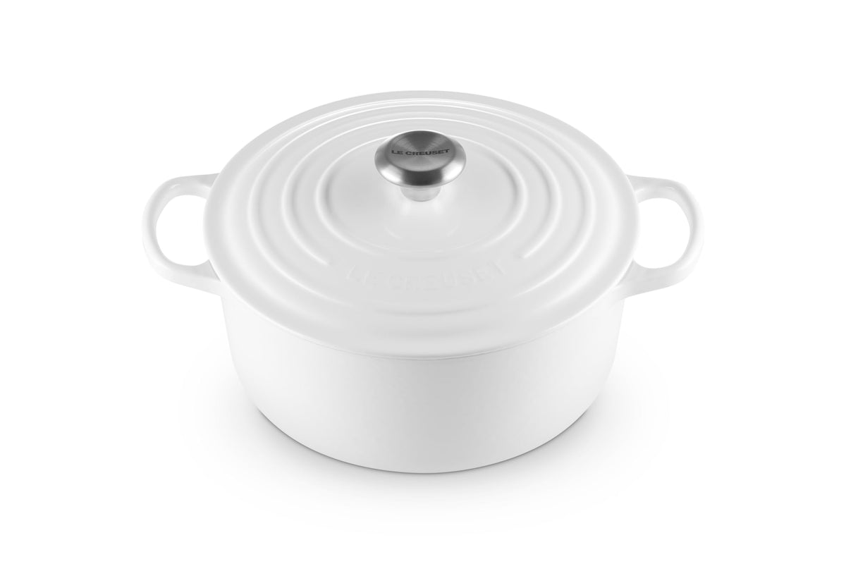 Le Creuset Enameled Cast Iron Round Dutch Oven, 5.5 qt., Cerise