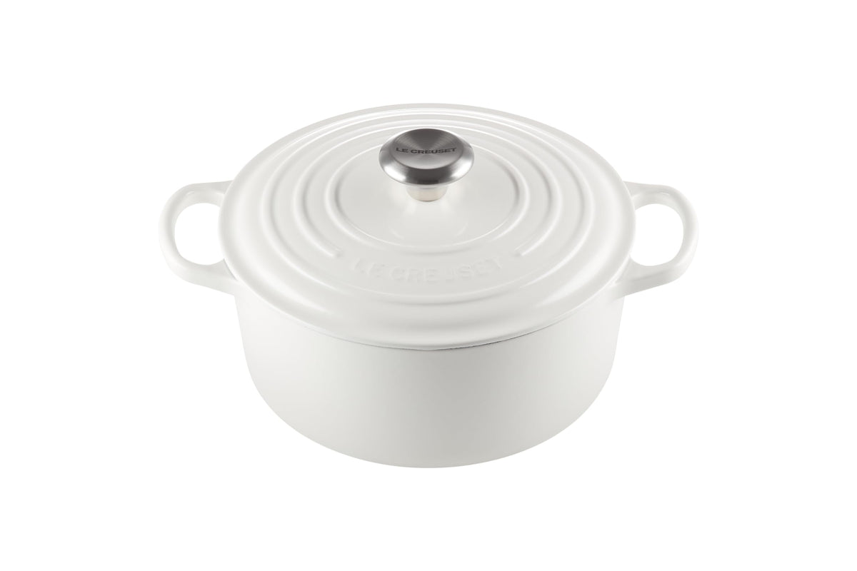 Le Creuset Enameled Cast Iron Round Dutch Oven, 7.25 qt., Flame