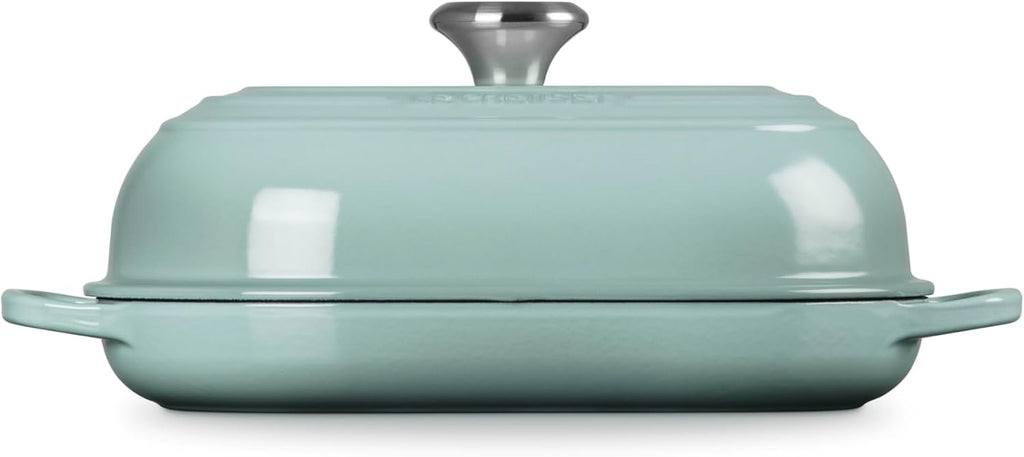 Le Creuset Enameled Cast Iron Oval Bread Oven, 11.5 inch, Sea Salt