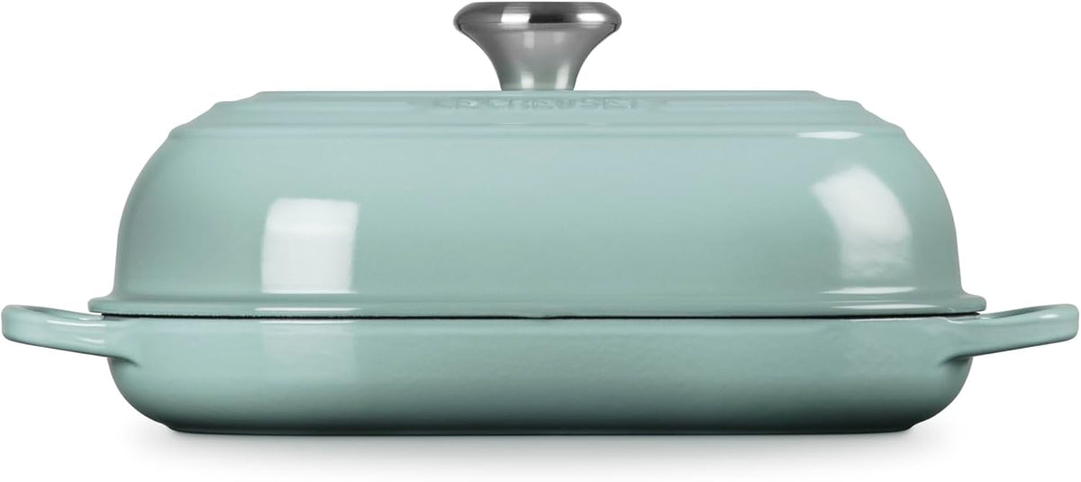 Le Creuset Enameled Cast Iron Oval Bread Oven, 11.5 inch, Sea Salt
