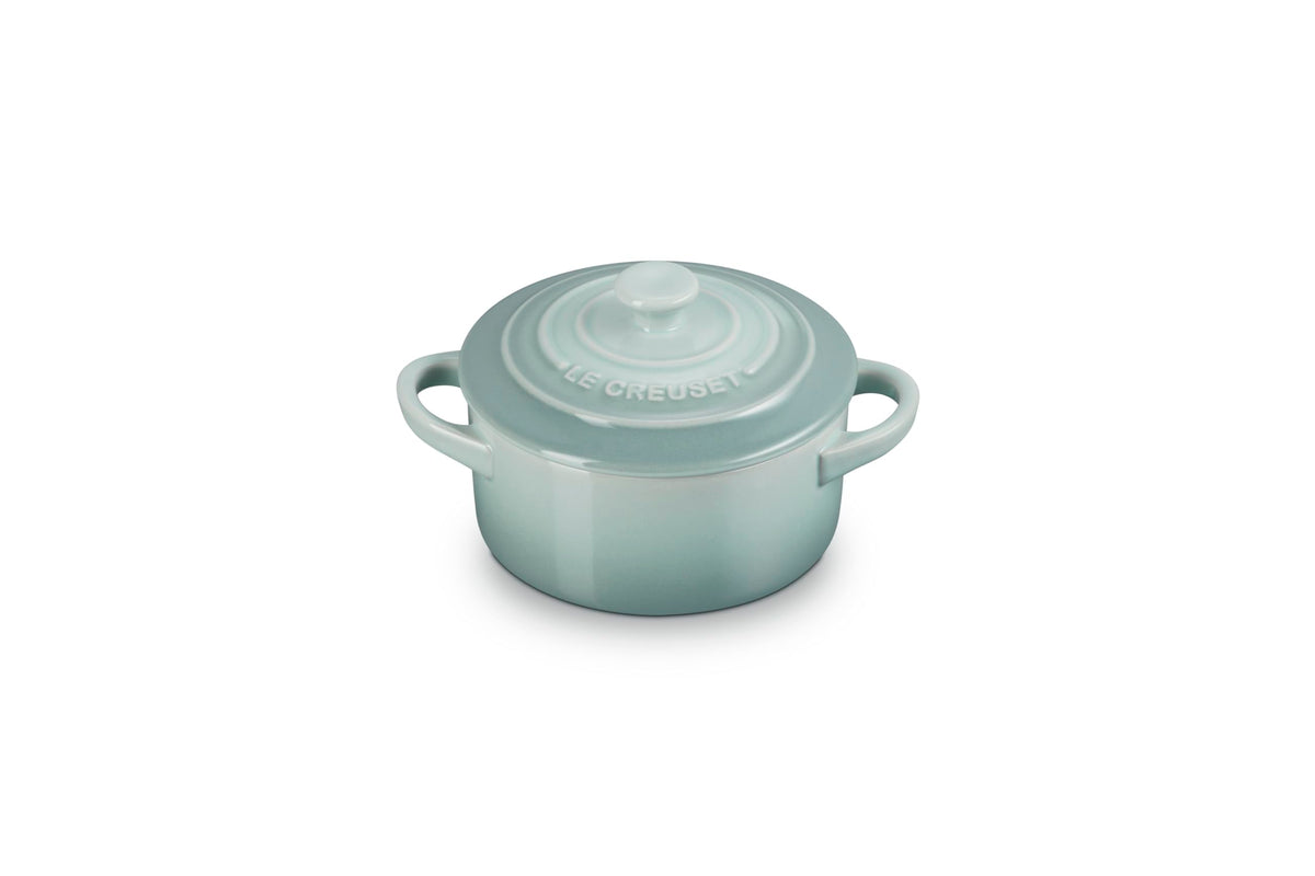Le Creuset Stoneware Mini Round Cocotte, 8 oz., Flame