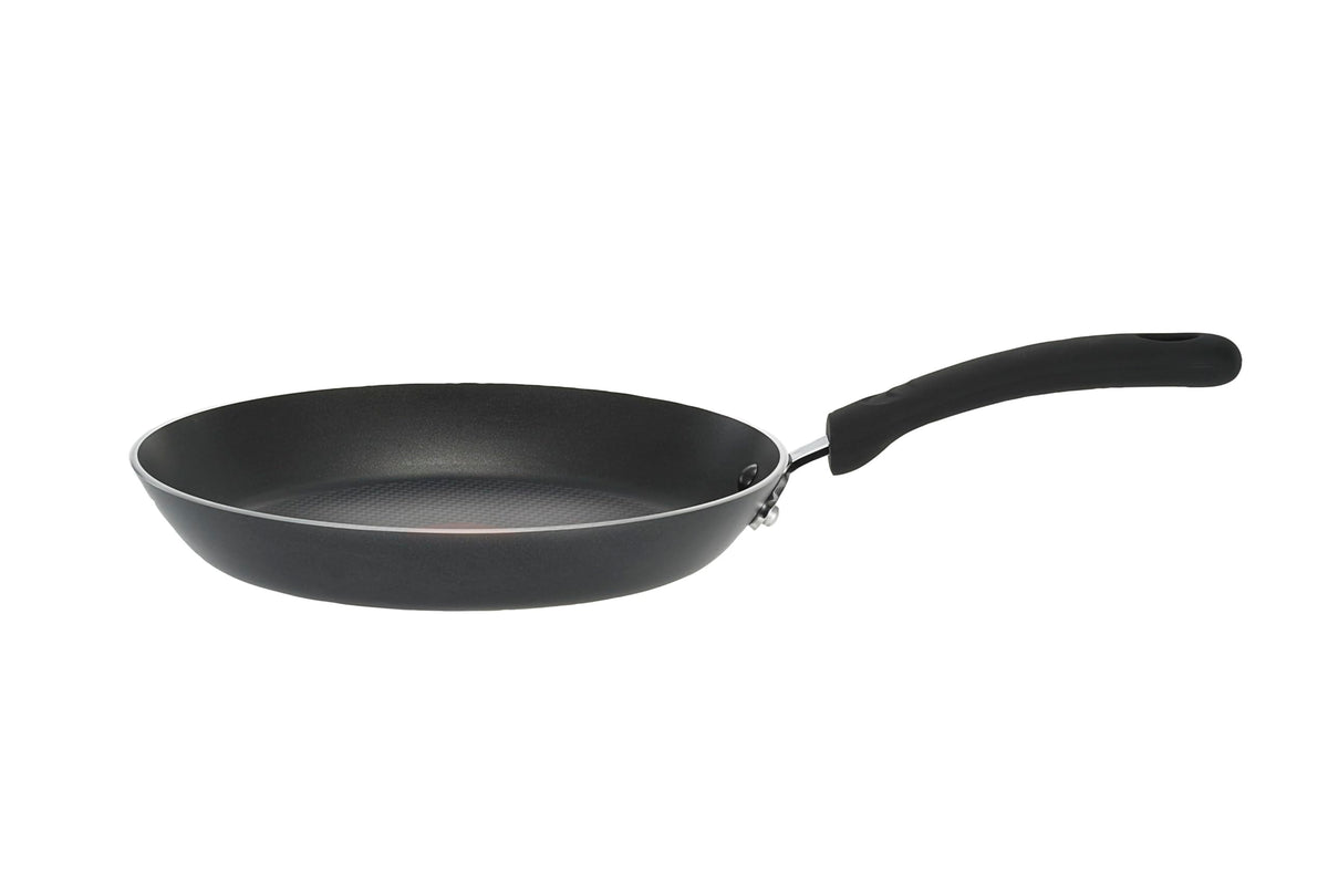 T-Fal Experience Nonstick Fry Pan 12.5 Inch, Induction, Oven Broiler Safe 400F, Non Stick Frying Pan, Skillet, Kitchen Egg Pan, Omelet Pan, Cookware, Pots and Pans, Home, Dishwasher Safe, Black