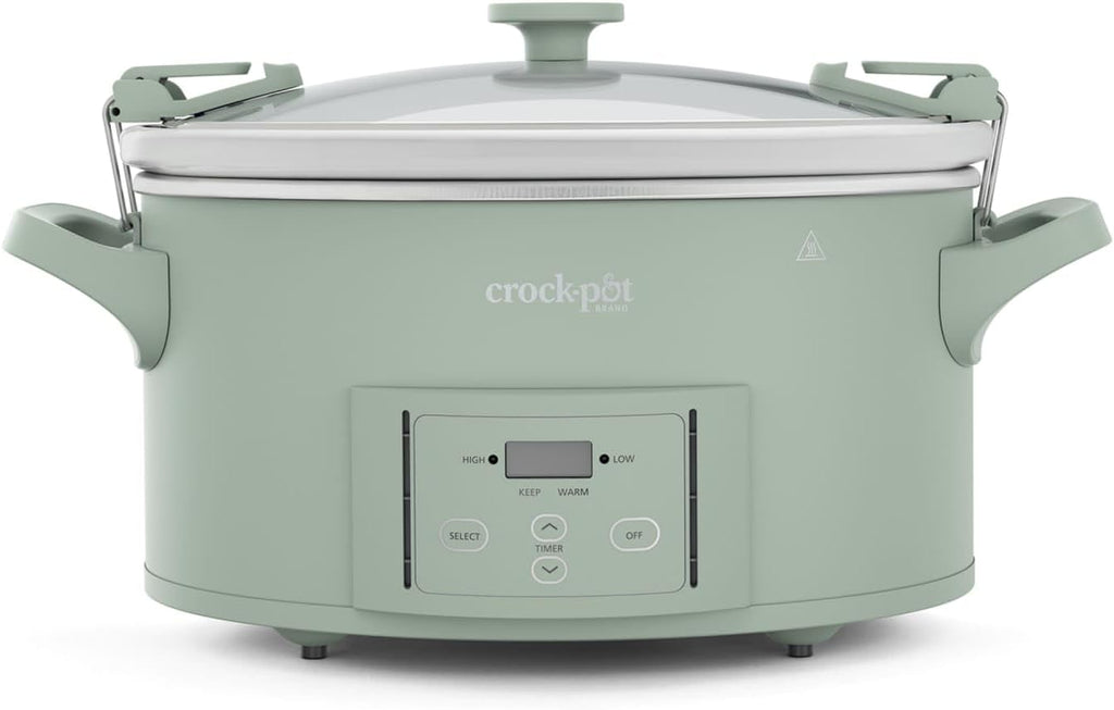 Crock-Pot® Design Series 7-Quart Programmable Slow Cooker, Desert Sage Green