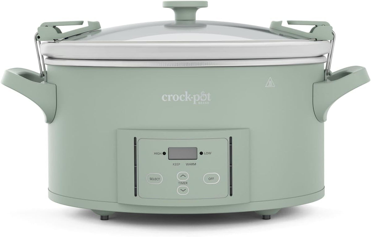 Crock-Pot® Design Series 7-Quart Programmable Slow Cooker, Desert Sage Green