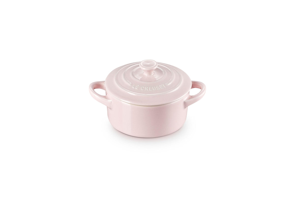 Le Creuset Stoneware Mini Round Cocotte, 8 oz., Flame