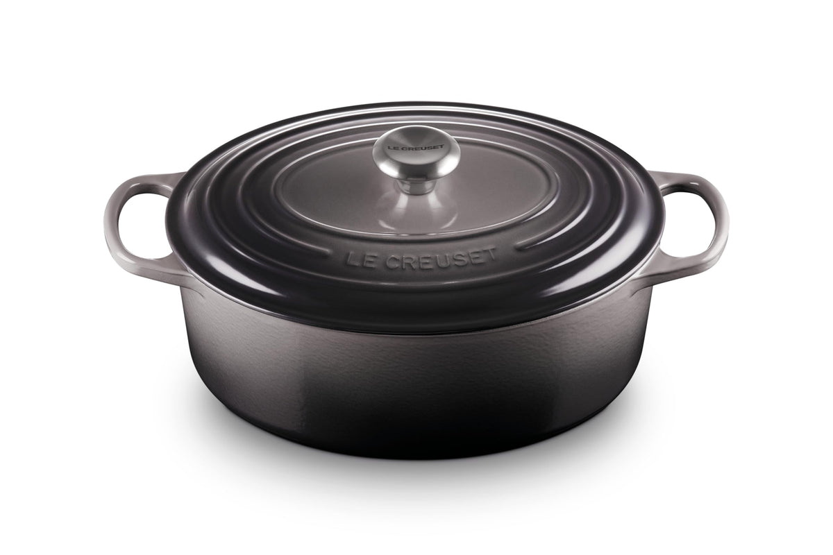 Le Creuset Enameled Cast Iron Oval Dutch Oven, 8 qt., White