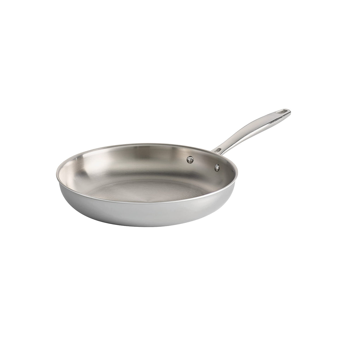 Tramontina Signature Tri-Ply Clad Stainless Steel 12.5-Inch Wok with lid