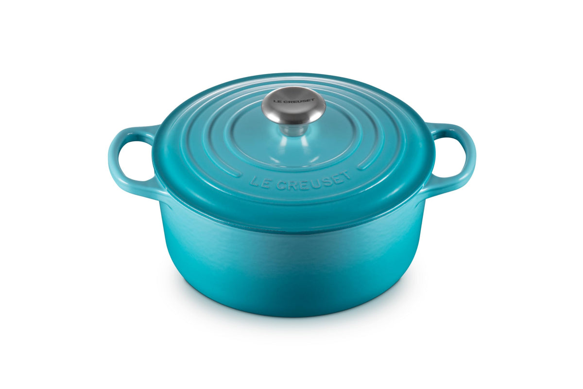 Le Creuset Enameled Cast Iron Round Dutch Oven, 5.5 qt., Flame