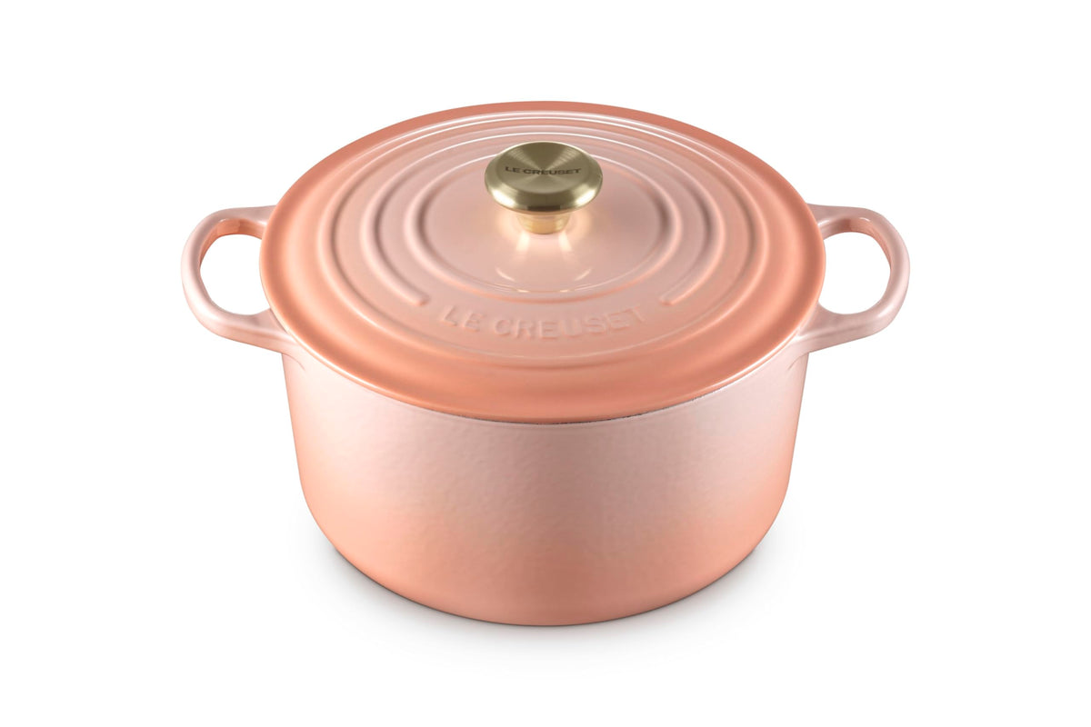 Le Creuset Enameled Cast Iron Signature Deep Round Oven, 6.5 qt., Sea Salt