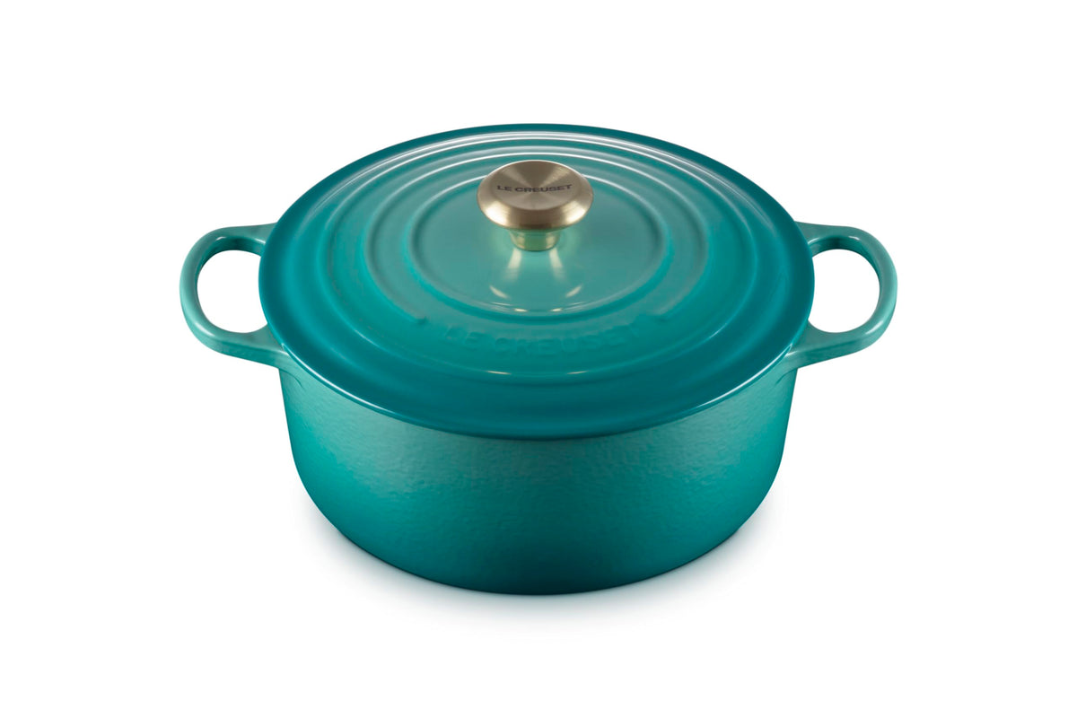 Le Creuset Enameled Cast Iron Round Dutch Oven, 5.5 qt., Cerise