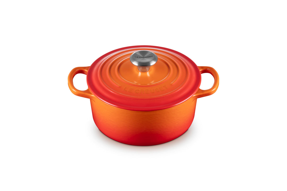 Le Creuset Enameled Cast Iron Round Dutch Oven, 5.5 qt., Cerise