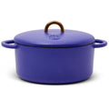 Great Jones 6.75 Quart Enameled Cast Iron Dutch Oven Pot w/Lid (Taffy)