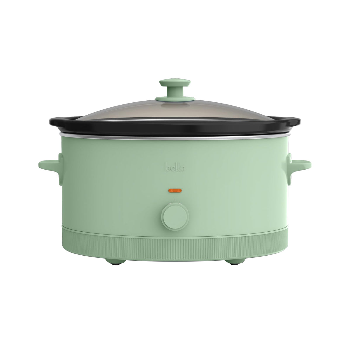 bella 6qt Manual Non-Toxic Slow Cooker with Cord Storage, Seaglass