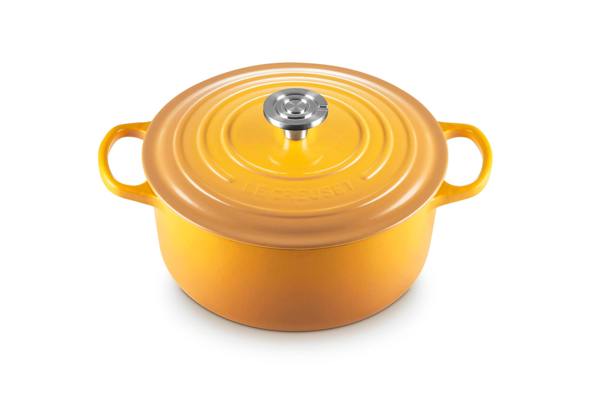 Le Creuset Enameled Cast Iron Round Dutch Oven, 7.25 qt., Flame