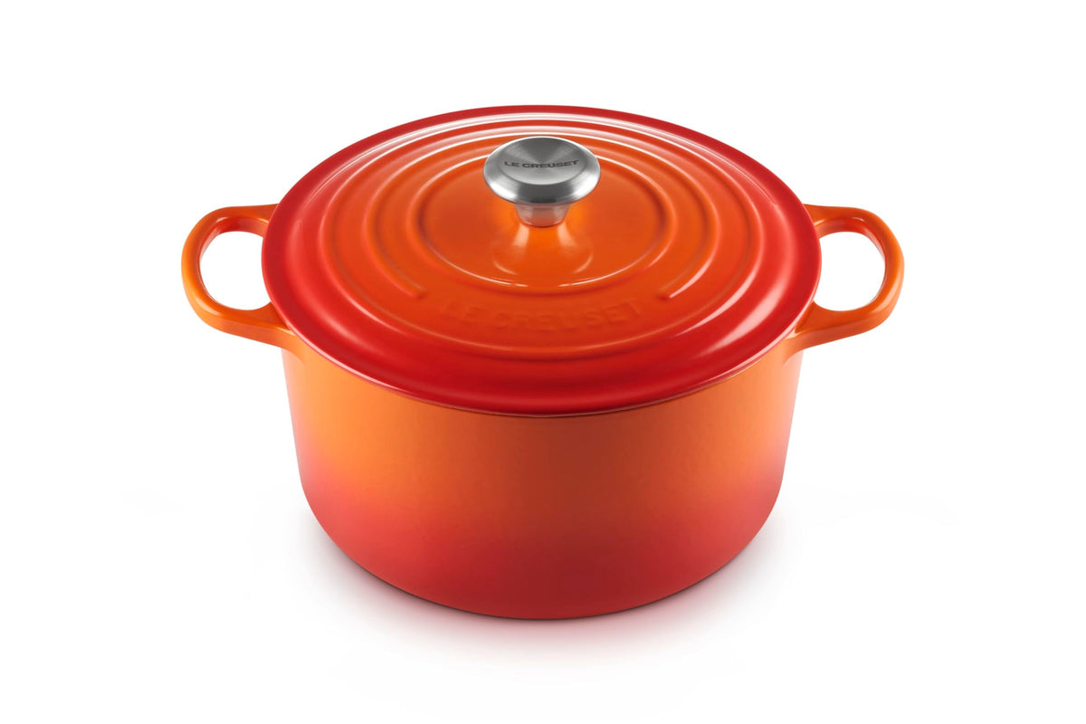 Le Creuset Enameled Cast Iron Signature Deep Round Oven, 6.5 qt., Sea Salt