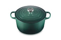 Le Creuset Enameled Cast Iron Signature Deep Round Oven, 6.5 qt., Sea Salt