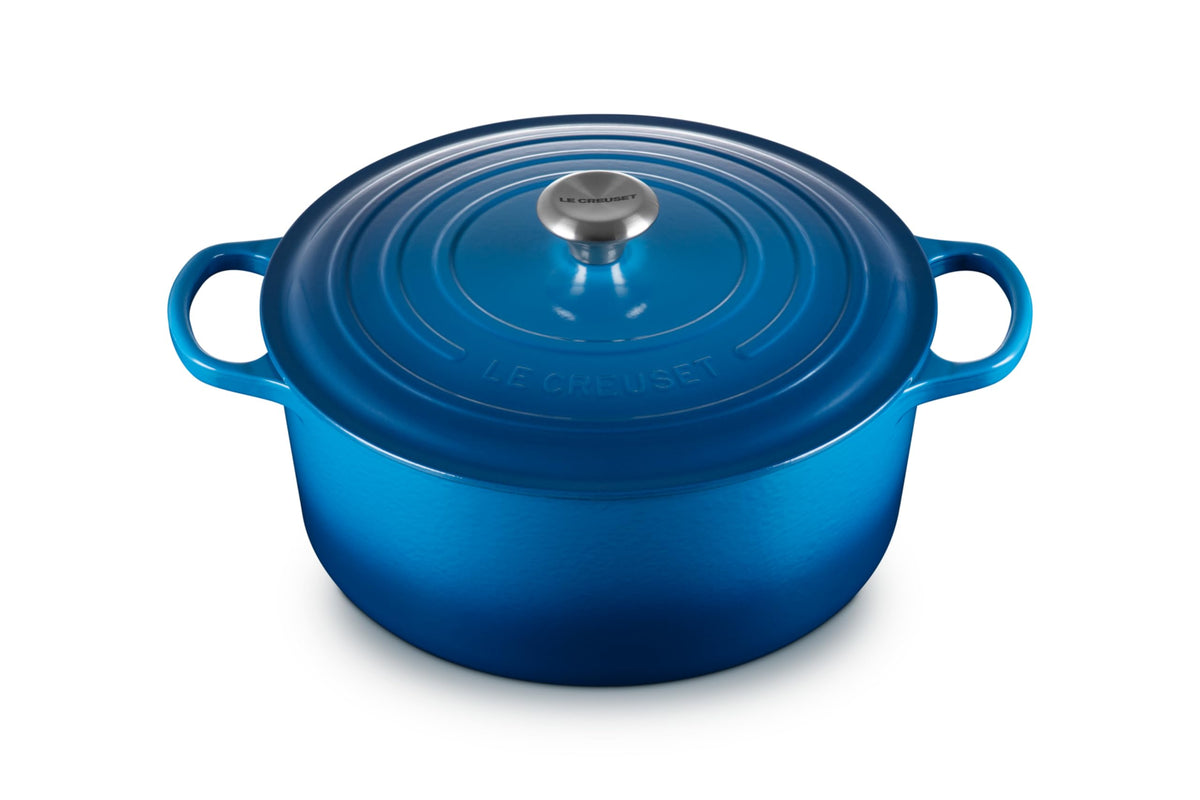 Le Creuset Enameled Cast Iron Round Dutch Oven, 5.5 qt., Cerise