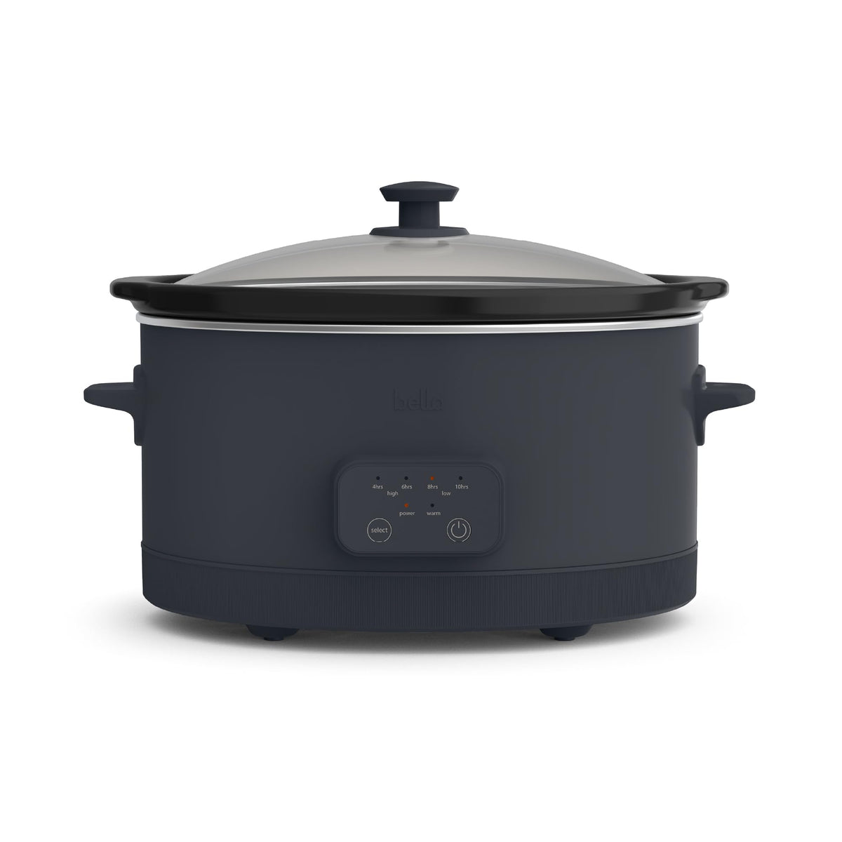 bella SAVOR 6qt Programmable Non-Toxic Slow Cooker, Oatmilk