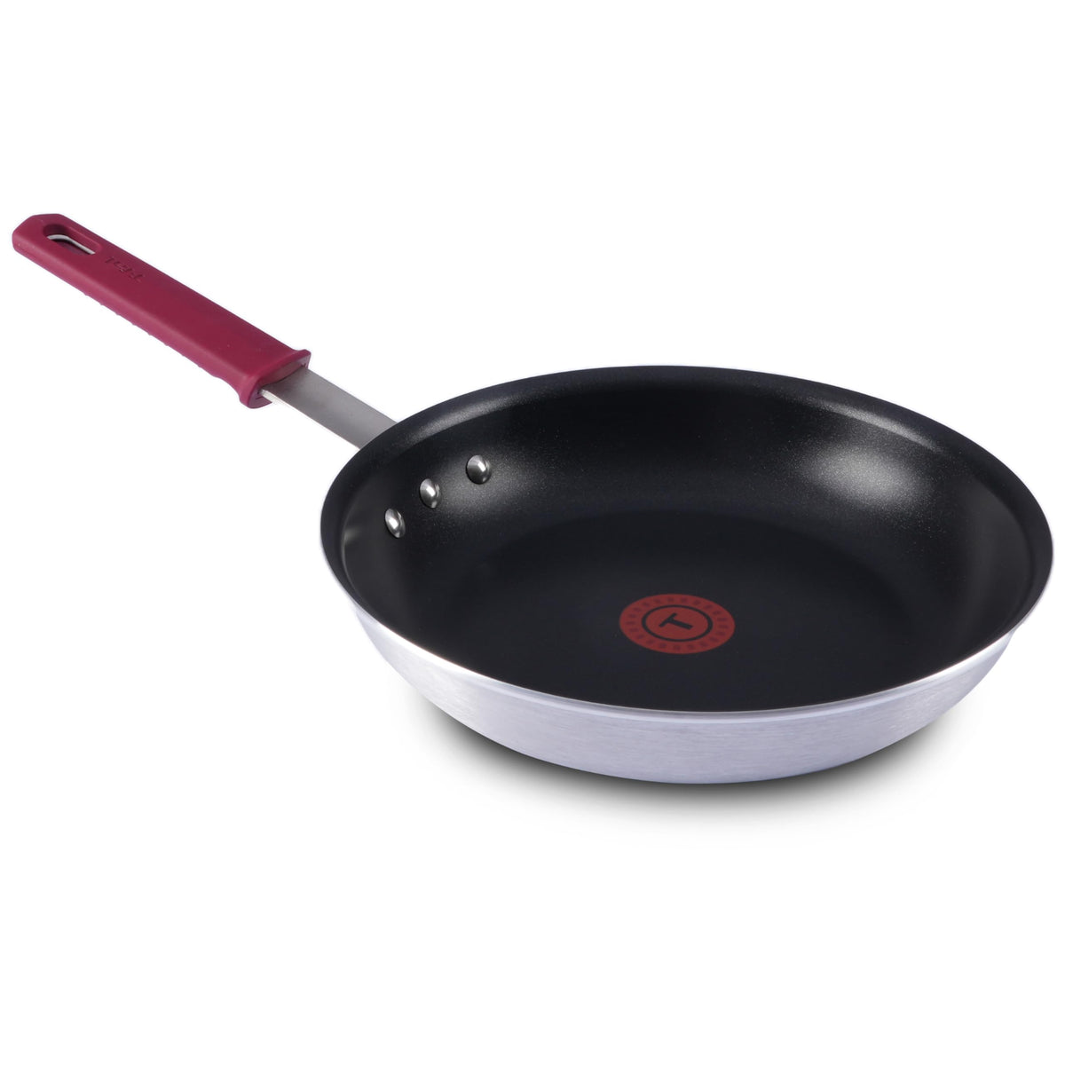 T-fal Professional VX3 Brushed Nonstick Fry Pan with Stainless Steel Handle 8.5Inch, Oven Broiler Safe 400F, Cookware, Pots and Pans, Skillet, Restaurant & Business Grade, Certified NSF and CBA, Black