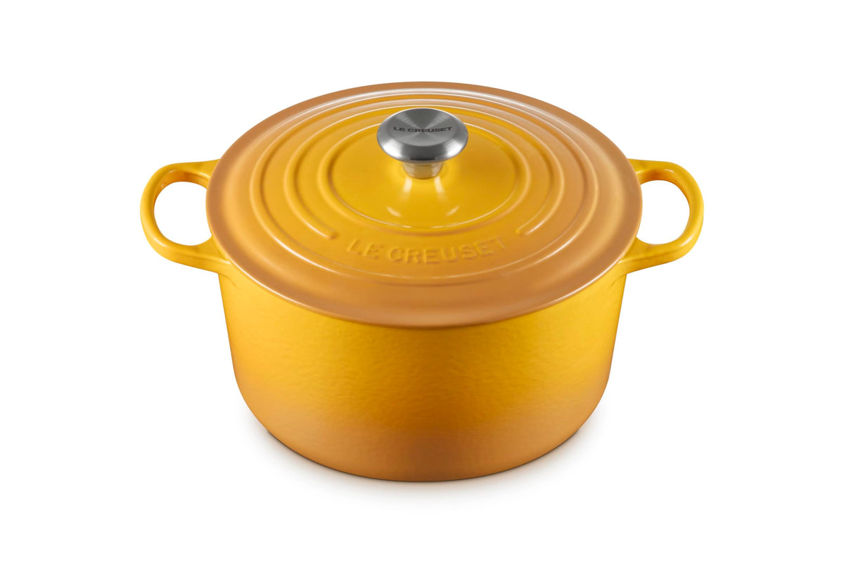 Le Creuset Enameled Cast Iron Signature Deep Round Oven, 6.5 qt., Sea Salt
