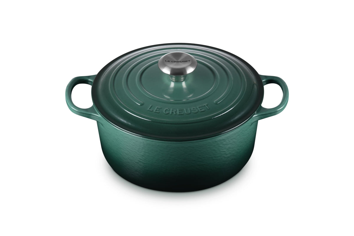 Le Creuset Enameled Cast Iron Round Dutch Oven, 5.5 qt., Flame