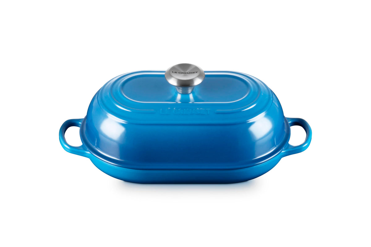 Le Creuset Enameled Cast Iron Oval Bread Oven, 11.5 inch, Sea Salt