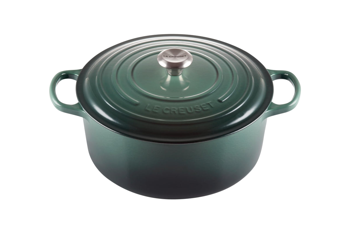 Le Creuset Enameled Cast Iron Round Dutch Oven, 5.5 qt., Flame