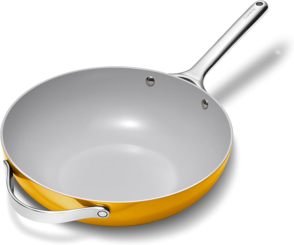 Caraway 12" Non-Stick Ceramic-Coated Stir Fry Pan