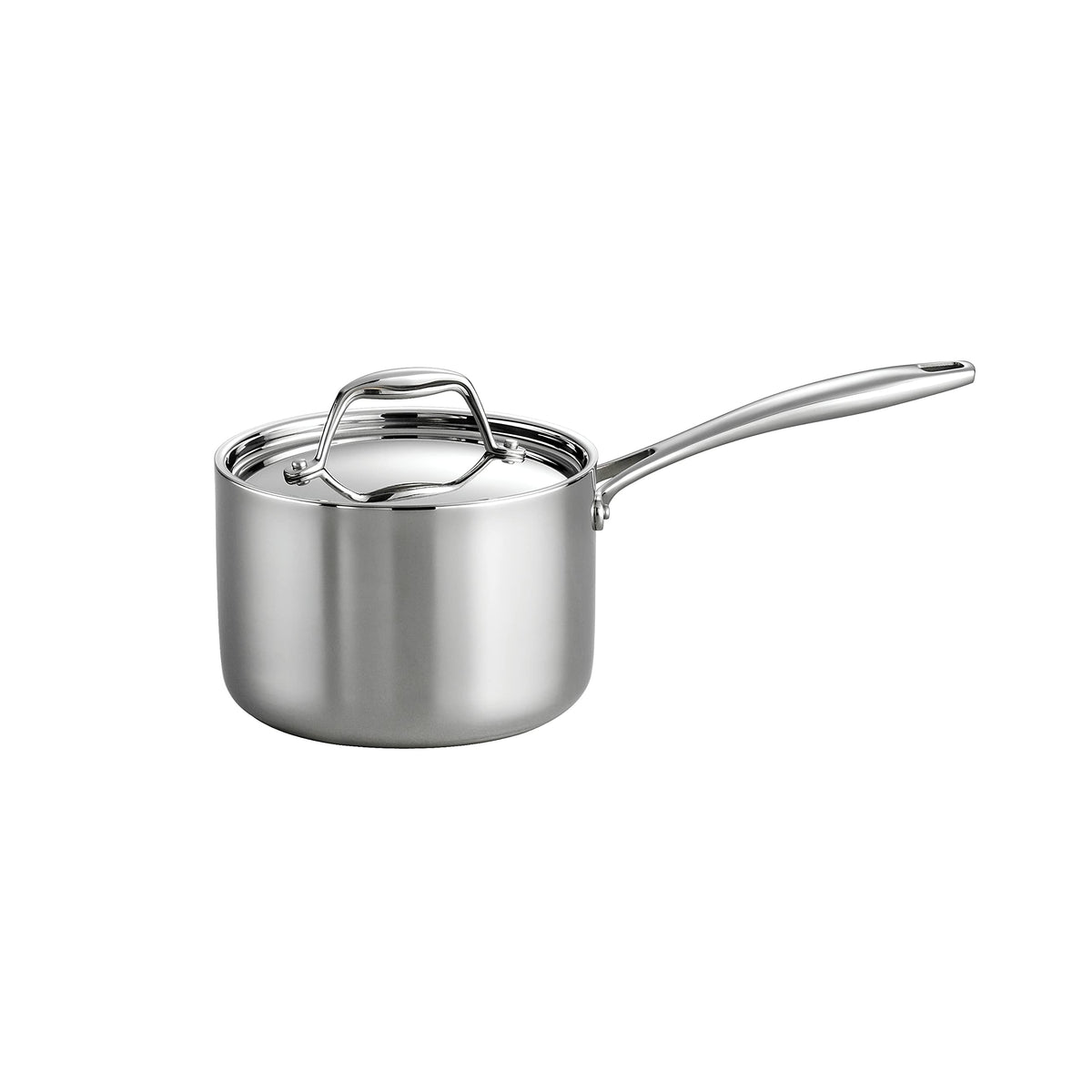 Tramontina Signature Tri-Ply Clad Stainless Steel 12.5-Inch Wok with lid