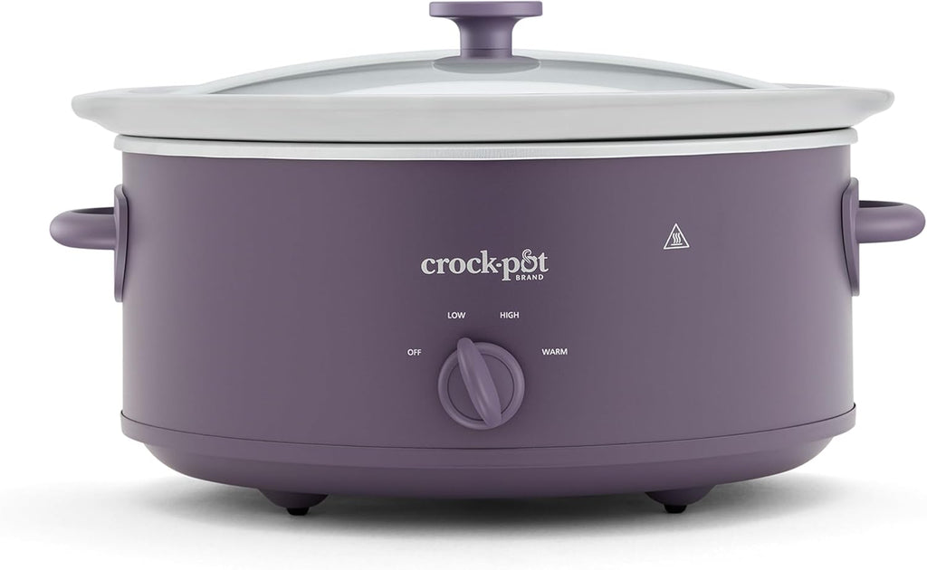 Crock-Pot® Design Series 7-Quart Manual Slow Cooker, Purple Potato