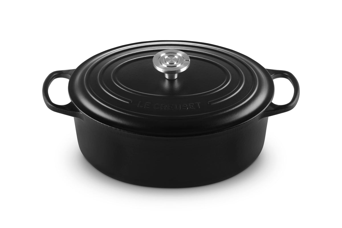 Le Creuset Enameled Cast Iron Oval Dutch Oven, 8 qt., White
