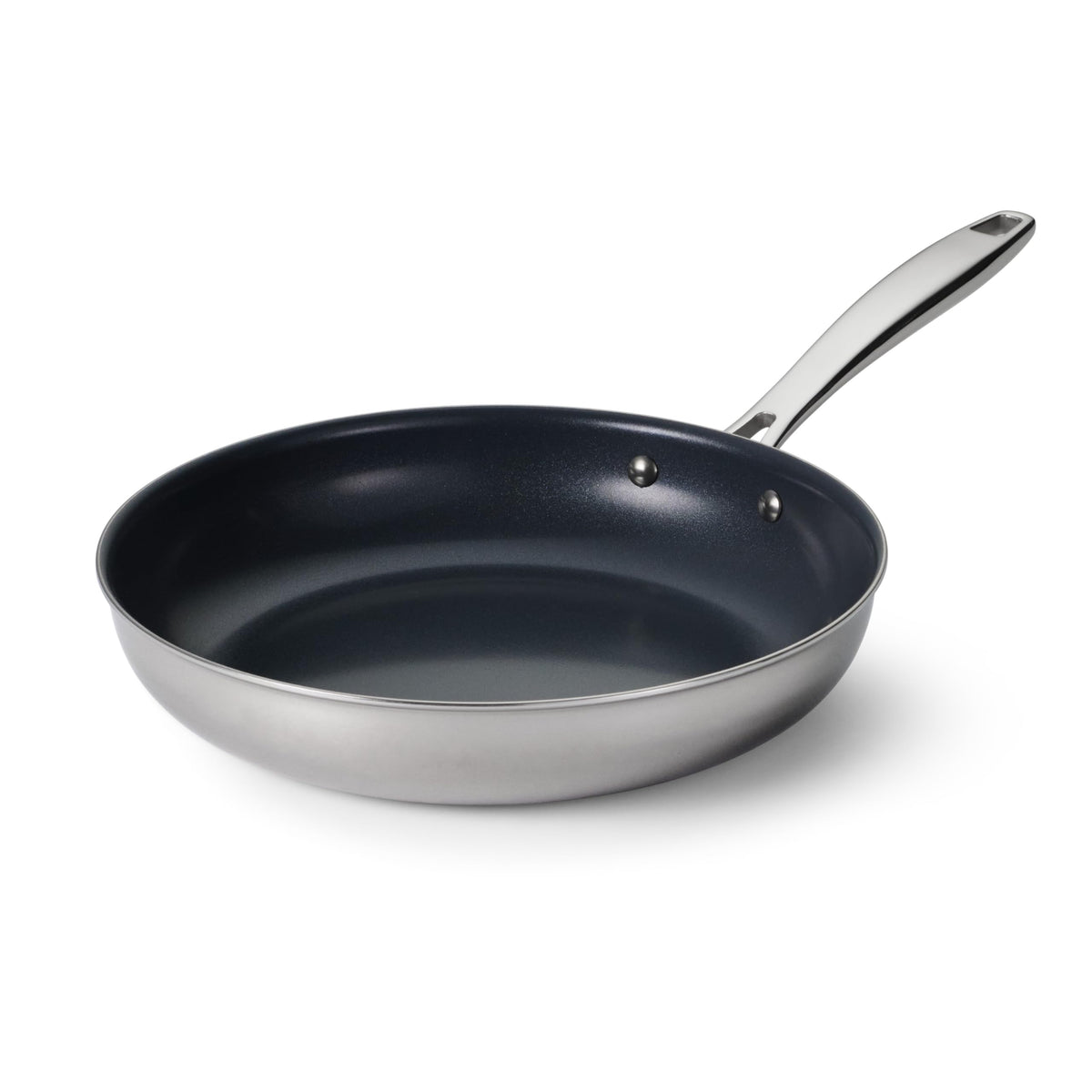 Tramontina Signature Tri-Ply Clad Stainless Steel 12.5-Inch Wok with lid