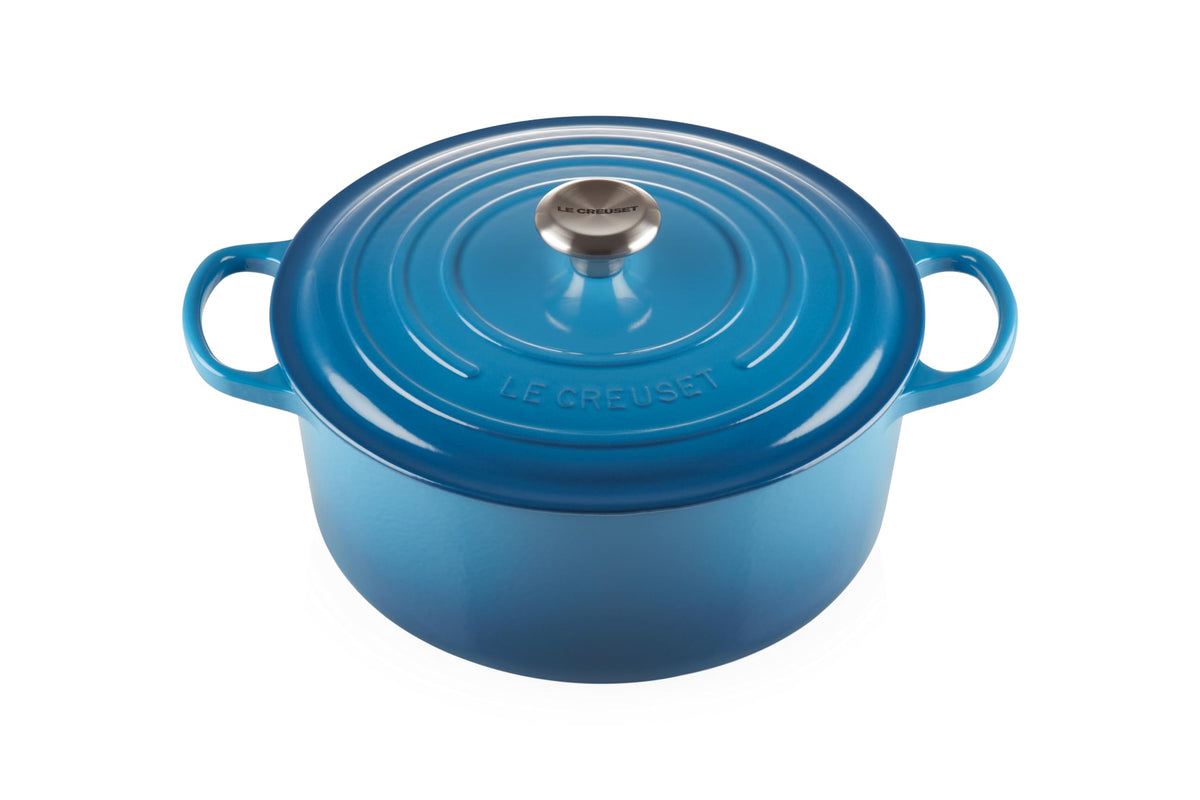 Le Creuset Enameled Cast Iron Round Dutch Oven, 5.5 qt., Cerise