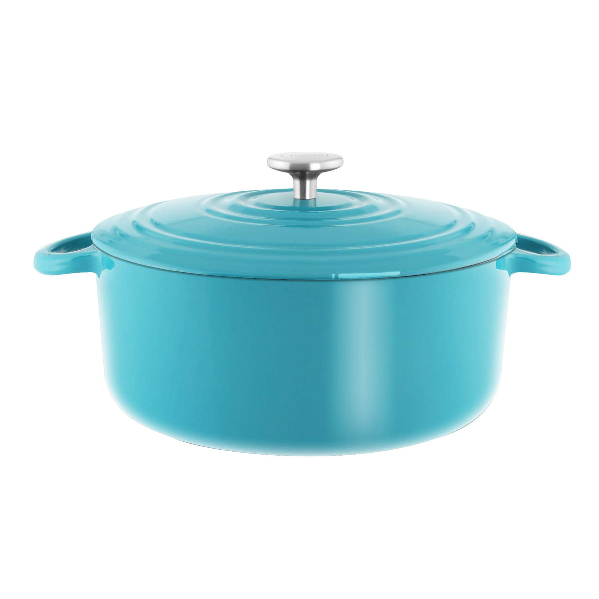 Chantal Cast Iron Dutch Oven, 7 qt, US Formulated Premium Enamel, Cobalt Blue
