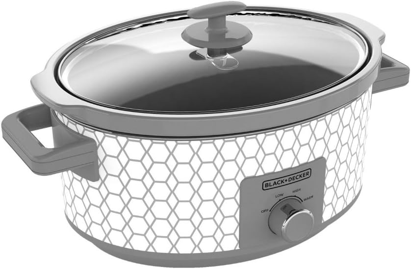 BLACK+DECKER 7-Quart Slow Cooker, Teal