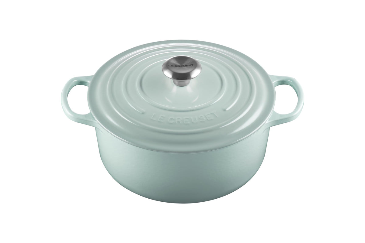 Le Creuset Enameled Cast Iron Round Dutch Oven, 5.5 qt., Flame