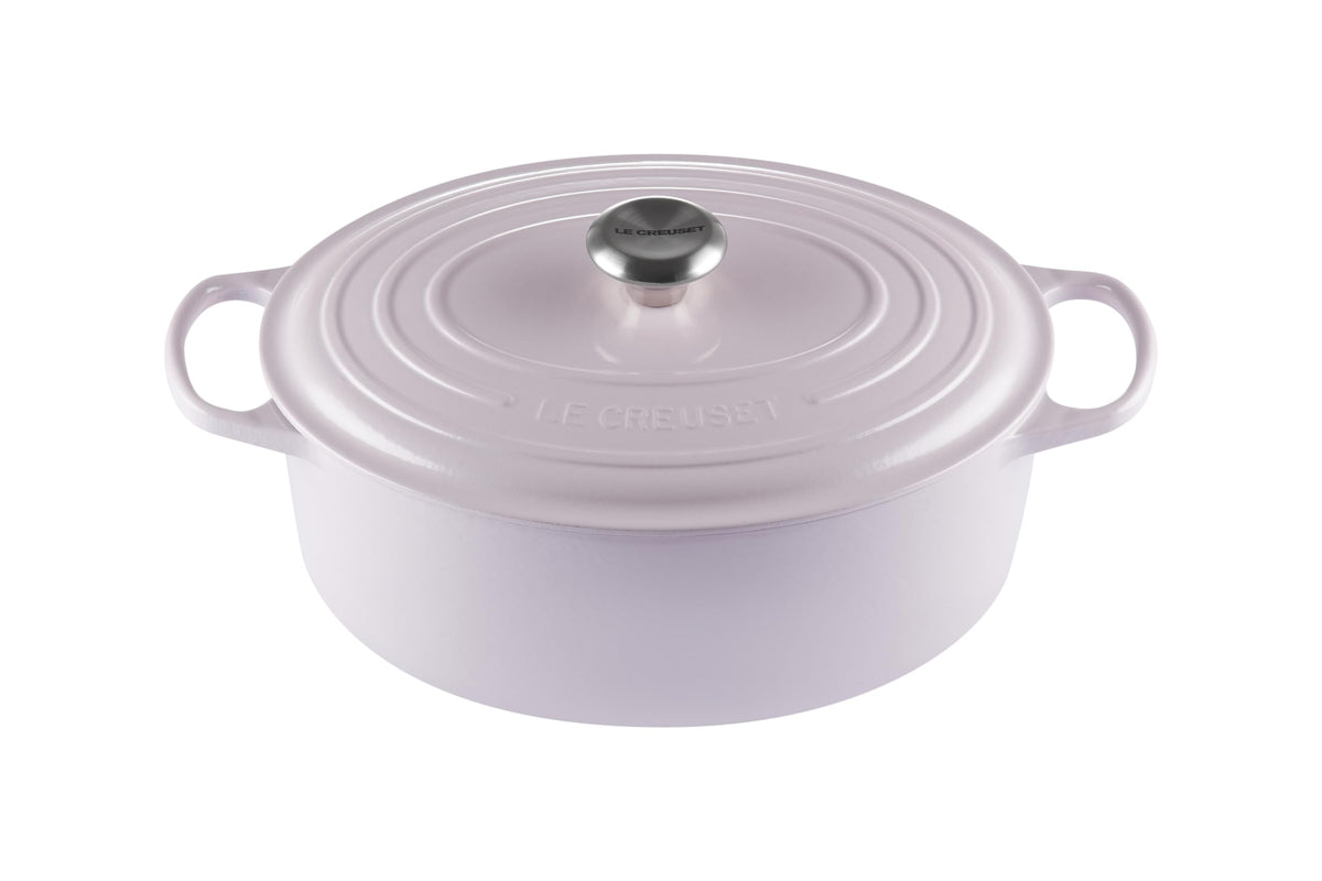 Le Creuset Enameled Cast Iron Oval Dutch Oven, 8 qt., White