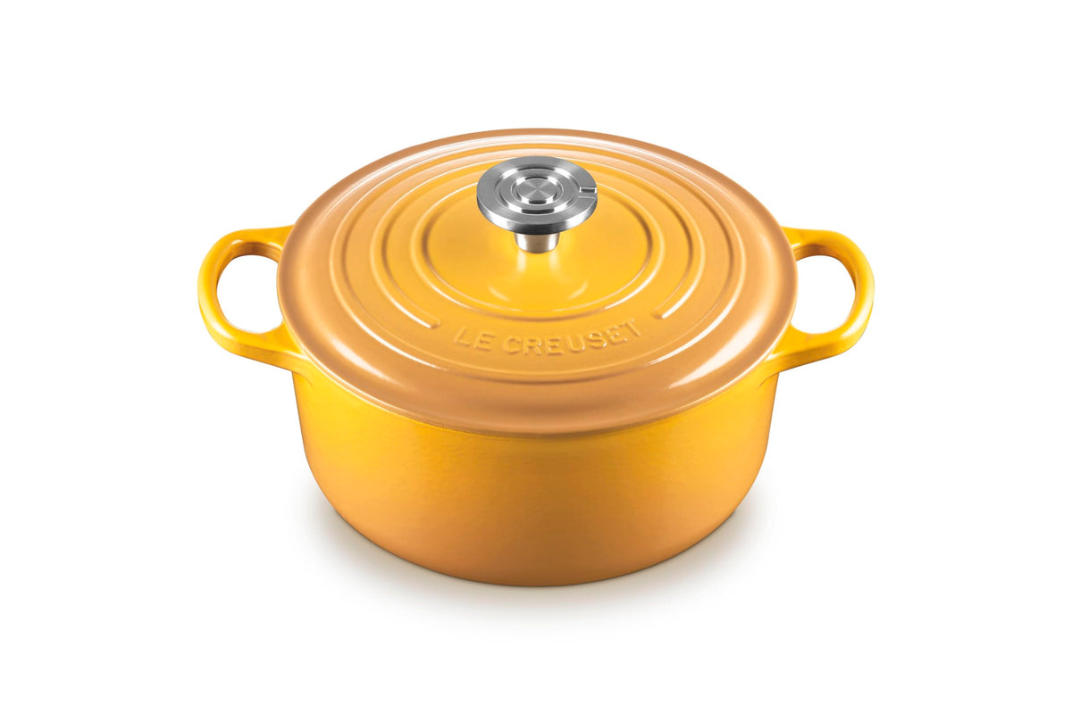 Le Creuset Enameled Cast Iron Round Dutch Oven, 5.5 qt., Flame