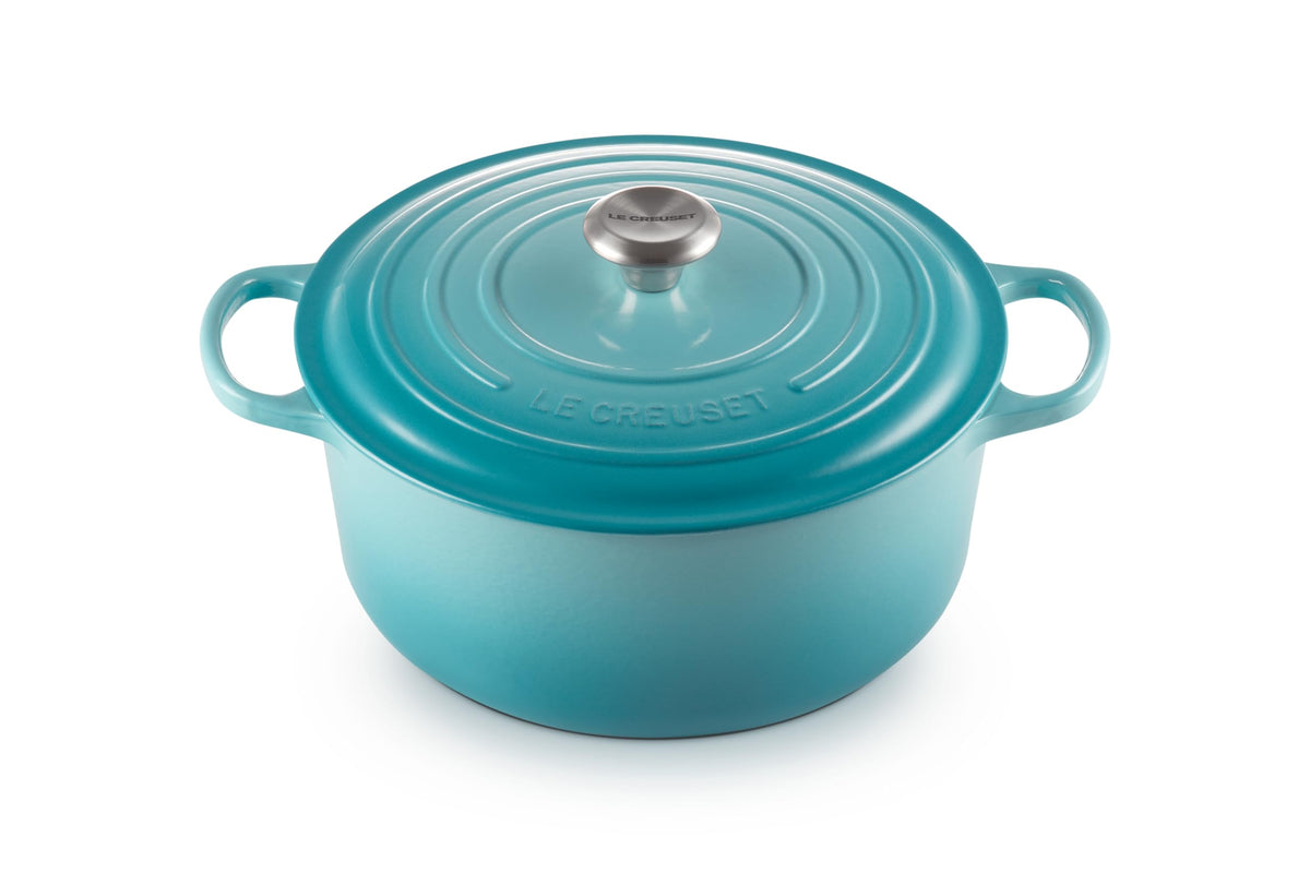 Le Creuset Enameled Cast Iron Round Dutch Oven, 5.5 qt., Cerise