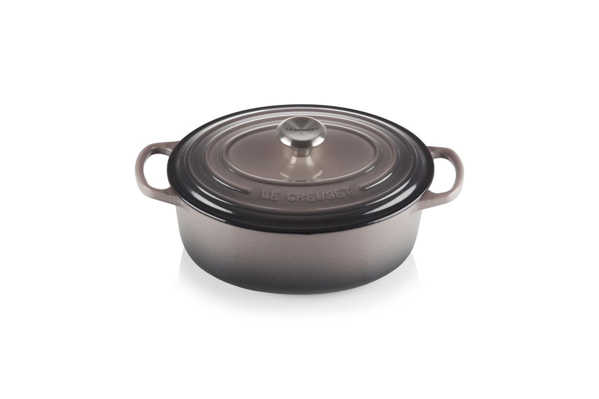 Le Creuset Enameled Cast Iron Oval Dutch Oven, 8 qt., White