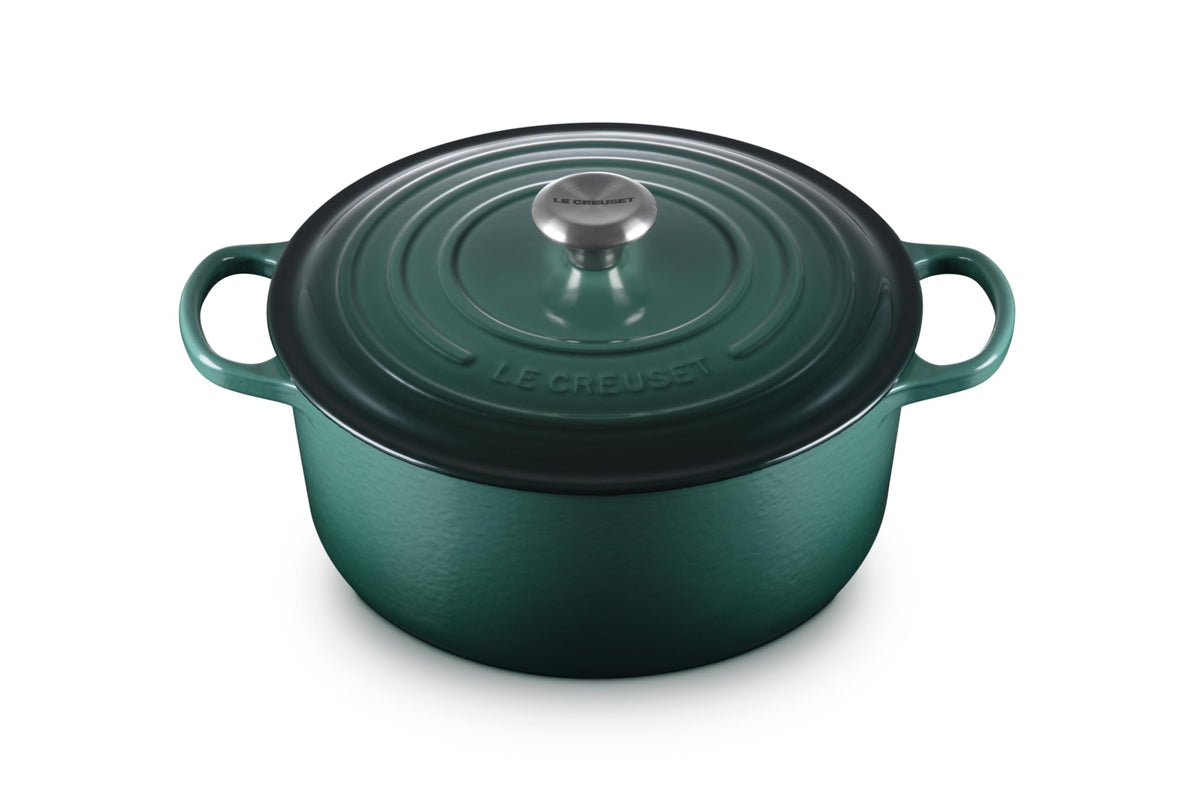 Le Creuset Enameled Cast Iron Round Dutch Oven, 5.5 qt., Cerise