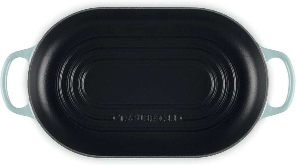Le Creuset Enameled Cast Iron Oval Bread Oven, 11.5 inch, Sea Salt